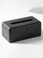Tissue Box Holder - Modern Wooden Small, angled view - House Of Avana [[SKU:HOA-TIS-400]]