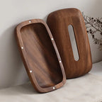 Tissue Box Holder - Luxury Wooden Walnut, lifestyle image - House Of Avana [[SKU:HOA-TIS-001]]