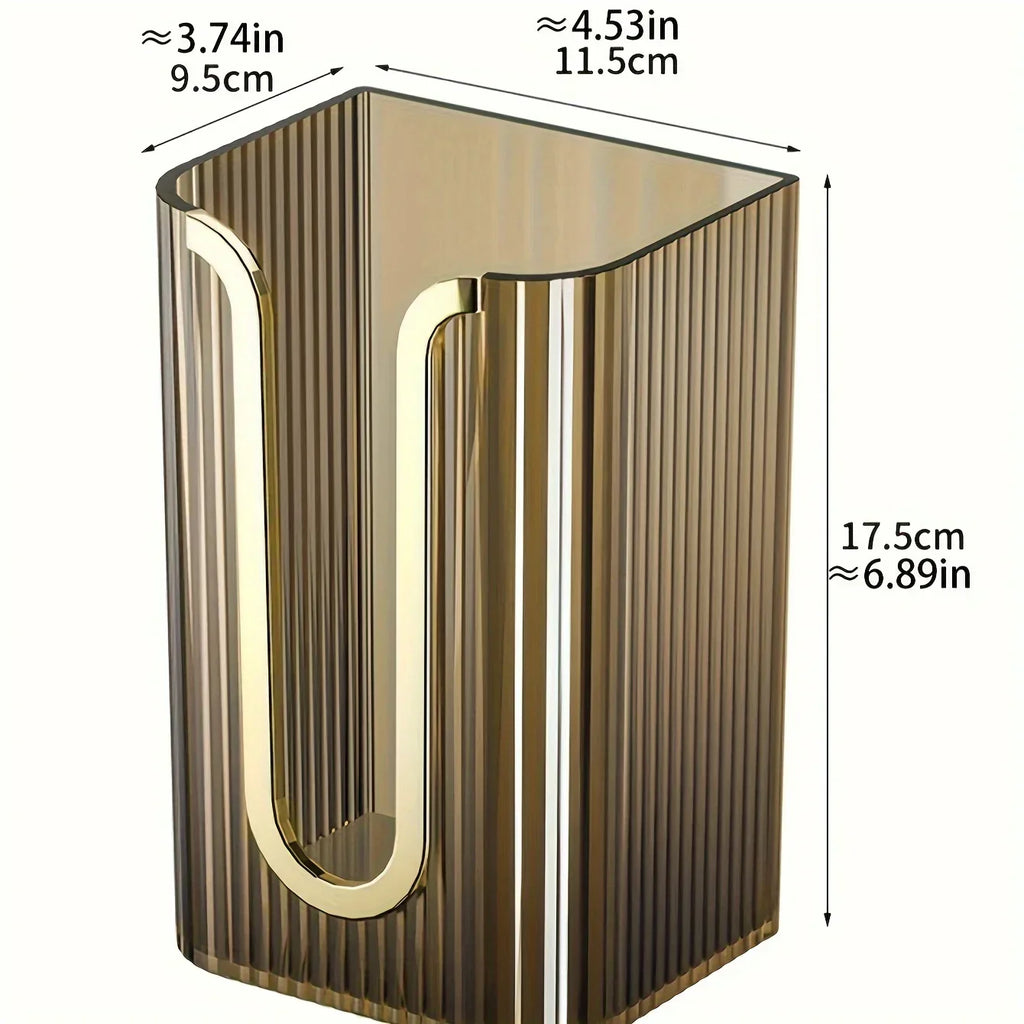 Measurement chart of a decorative item with dimensions labeled