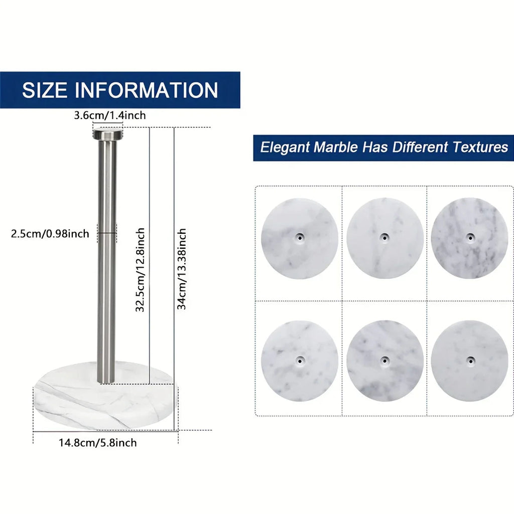 Tissue Organizer - Heavy-duty Stainless Steel, angled view - House Of Avana [[SKU:HOA-TIS-402]]