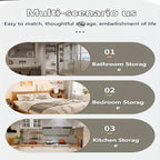 Tissue Organizer - Heavy-duty Stainless Steel, angled view - House Of Avana [[SKU:HOA-TIS-402]]