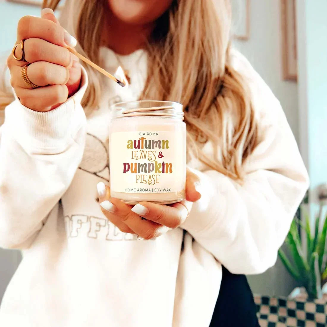 Toasted Pumpkin Candle Gia Roma