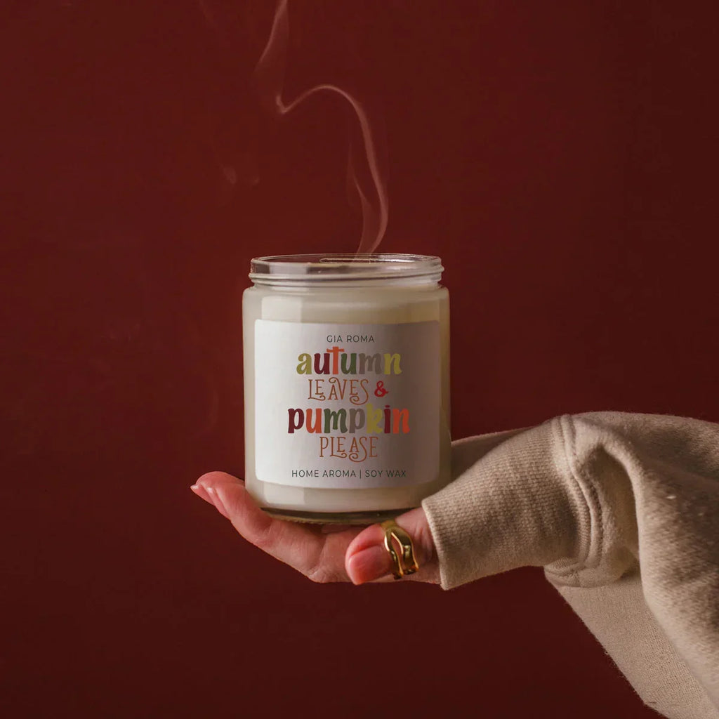 Toasted Pumpkin Candle Gia Roma
