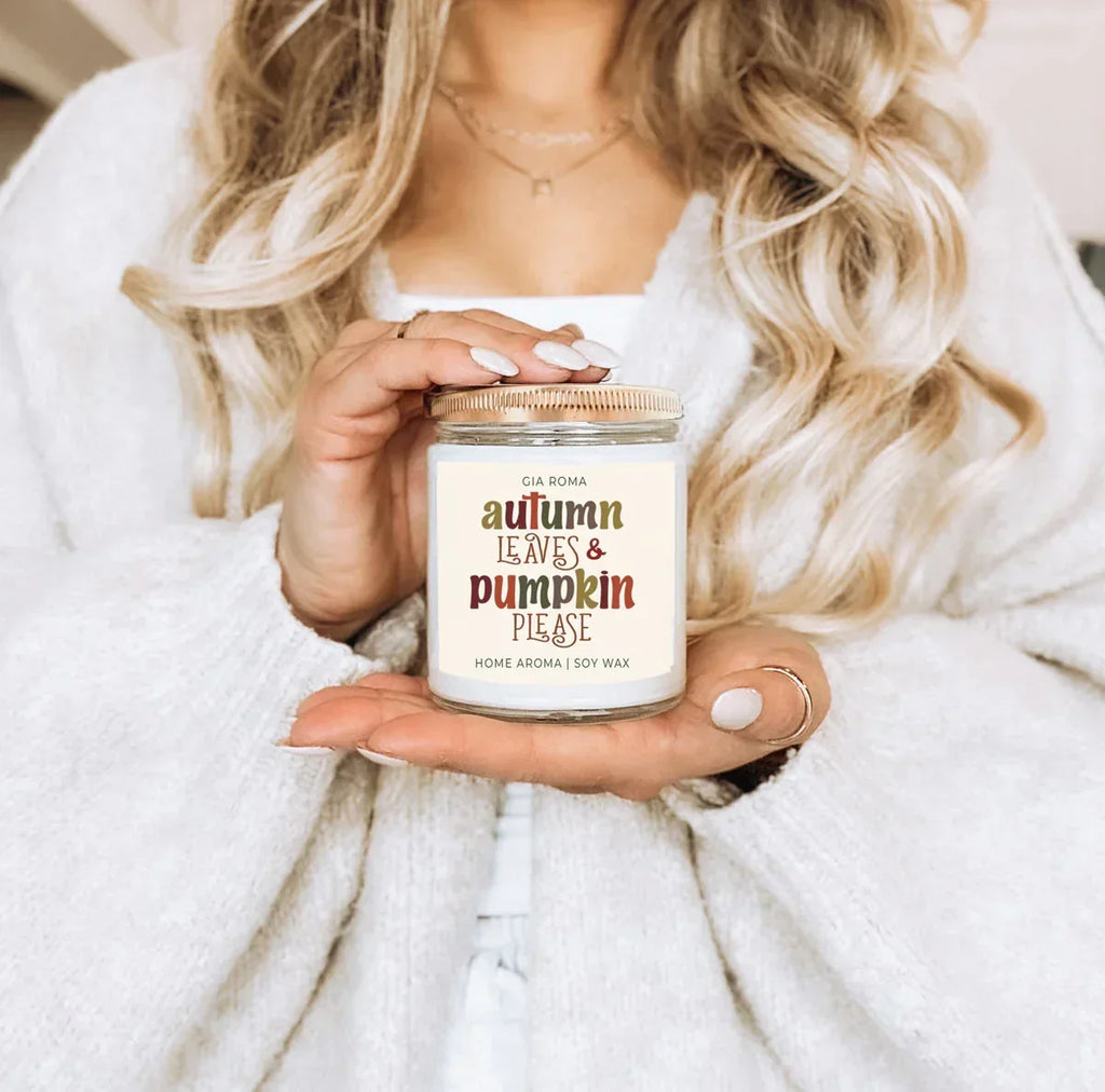 Toasted Pumpkin Candle Gia Roma