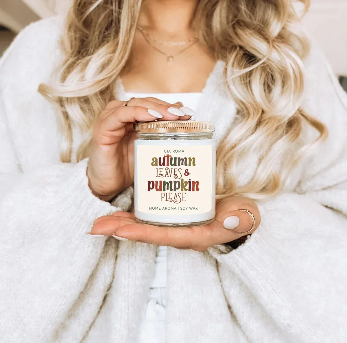 Toasted Pumpkin Candle Gia Roma
