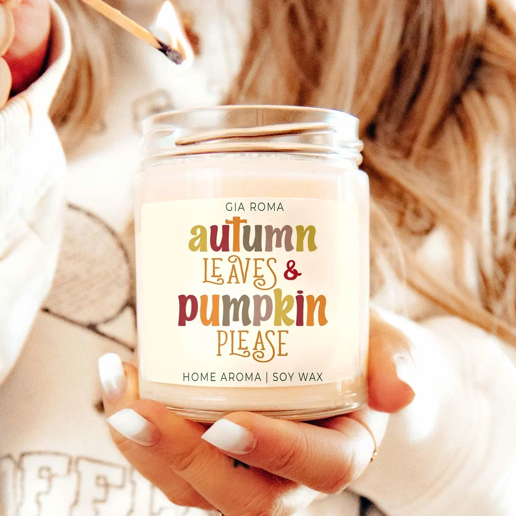 Toasted Pumpkin Candle Gia Roma