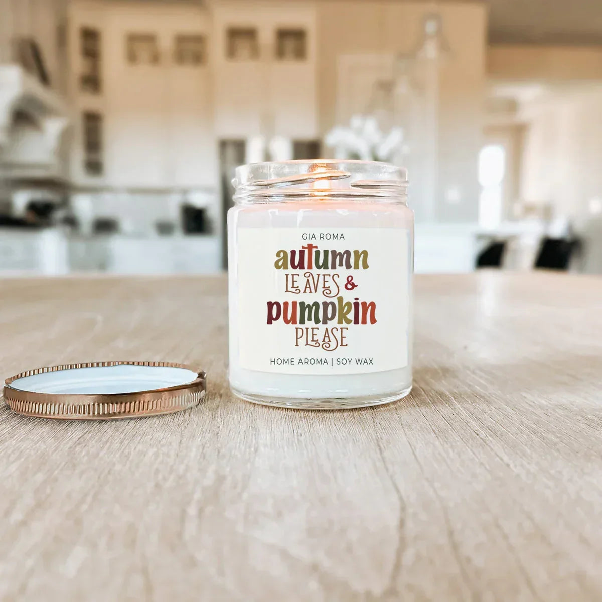 Toasted Pumpkin Candle Gia Roma