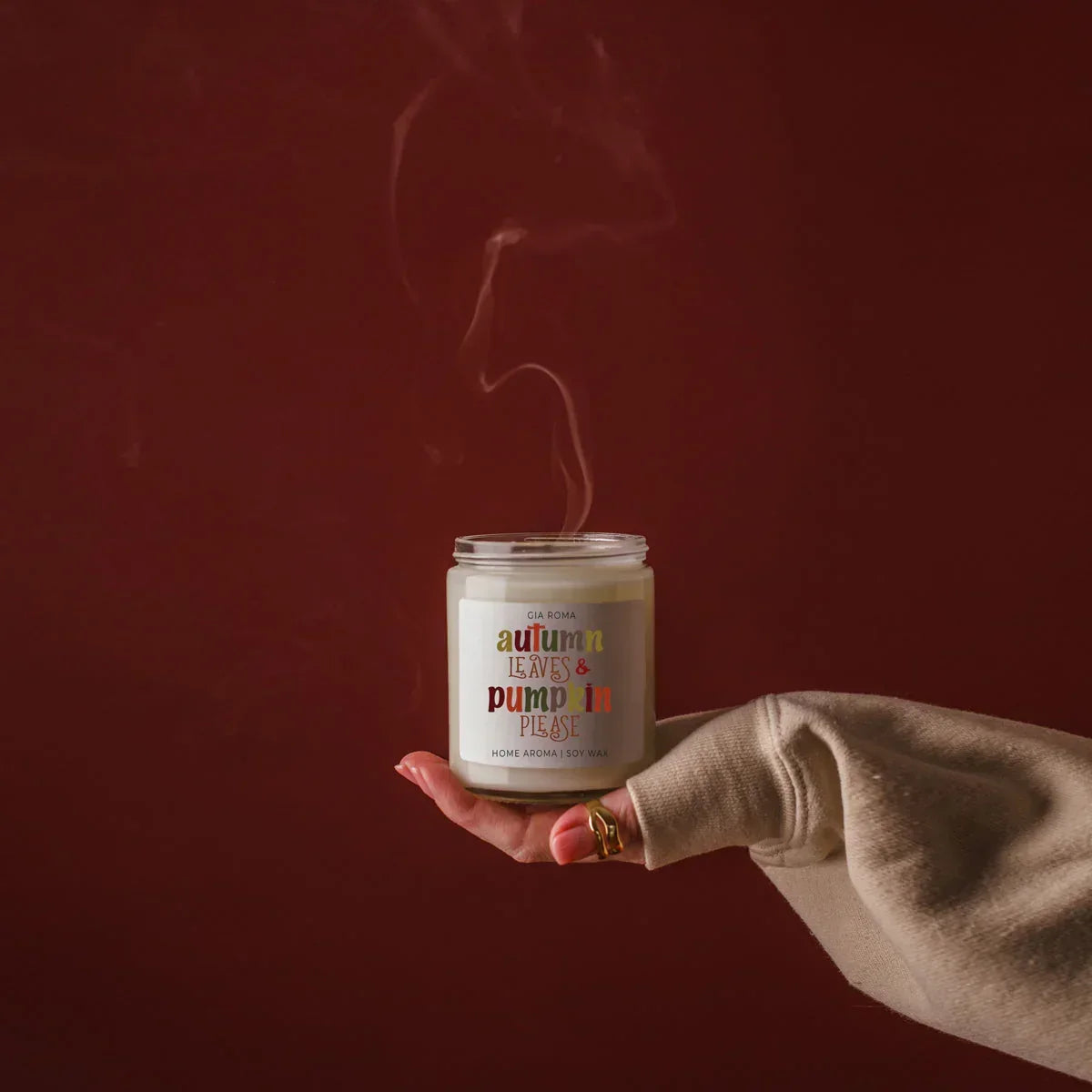 Toasted Pumpkin Candle Gia Roma