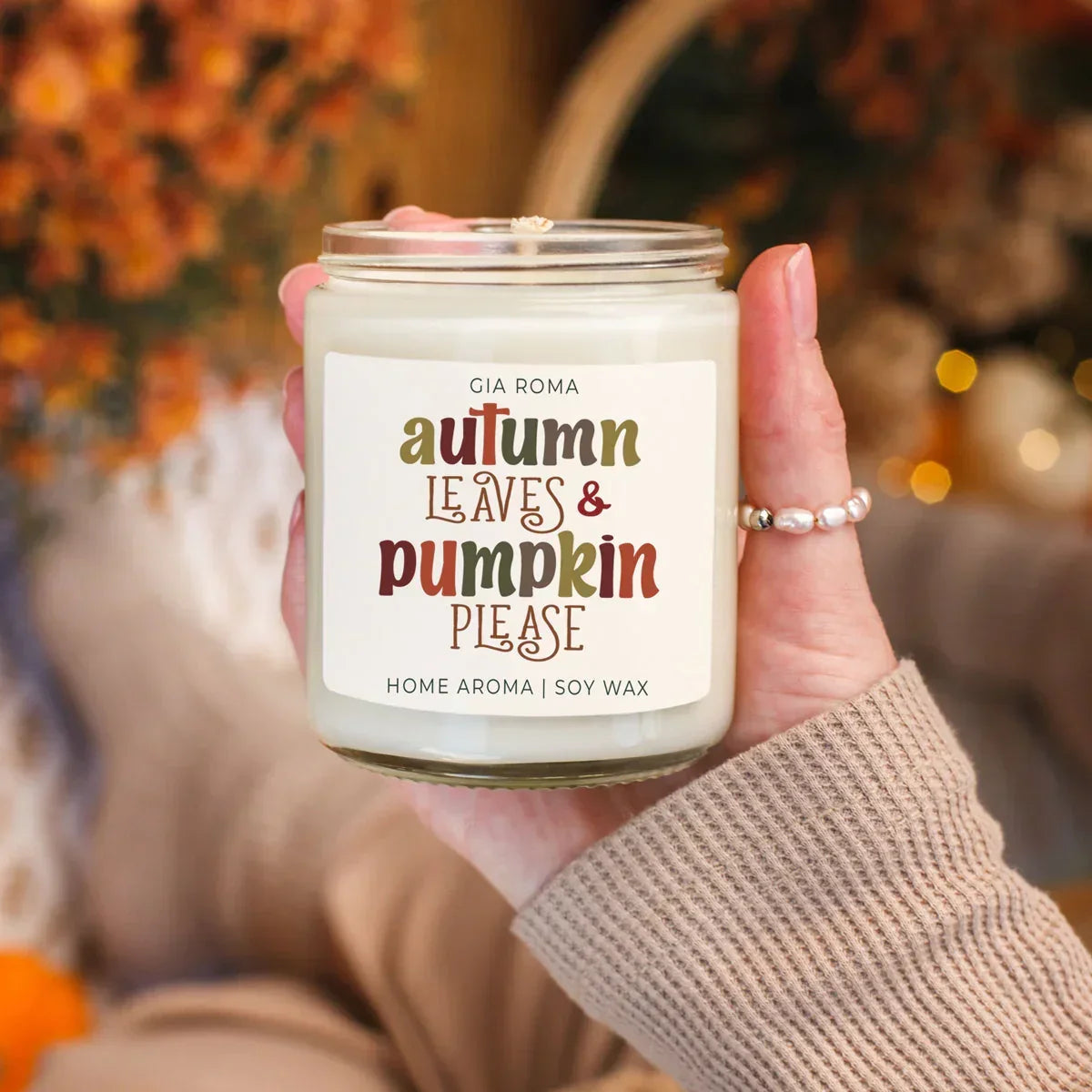 Toasted Pumpkin Candle Gia Roma