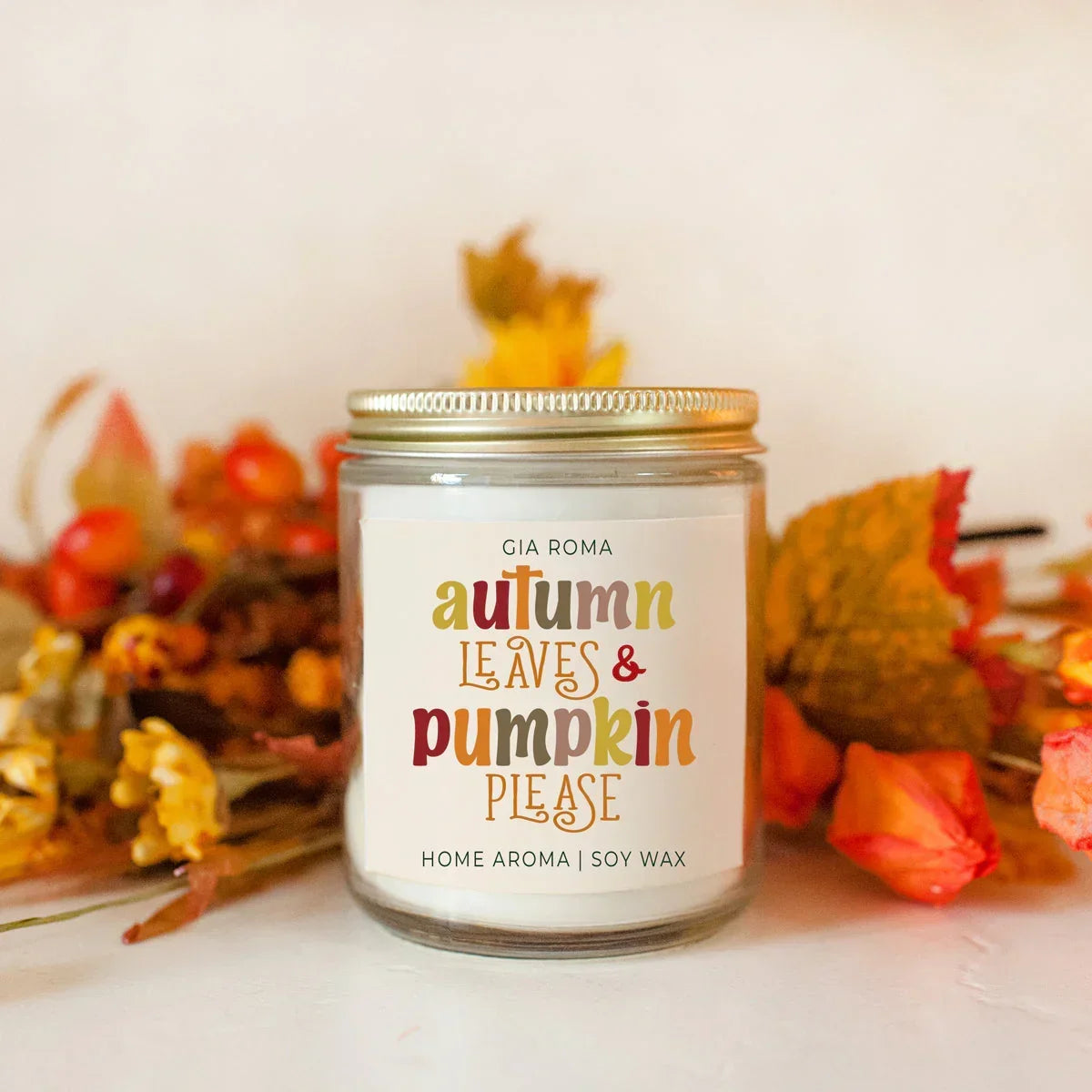 Toasted Pumpkin Candle Gia Roma