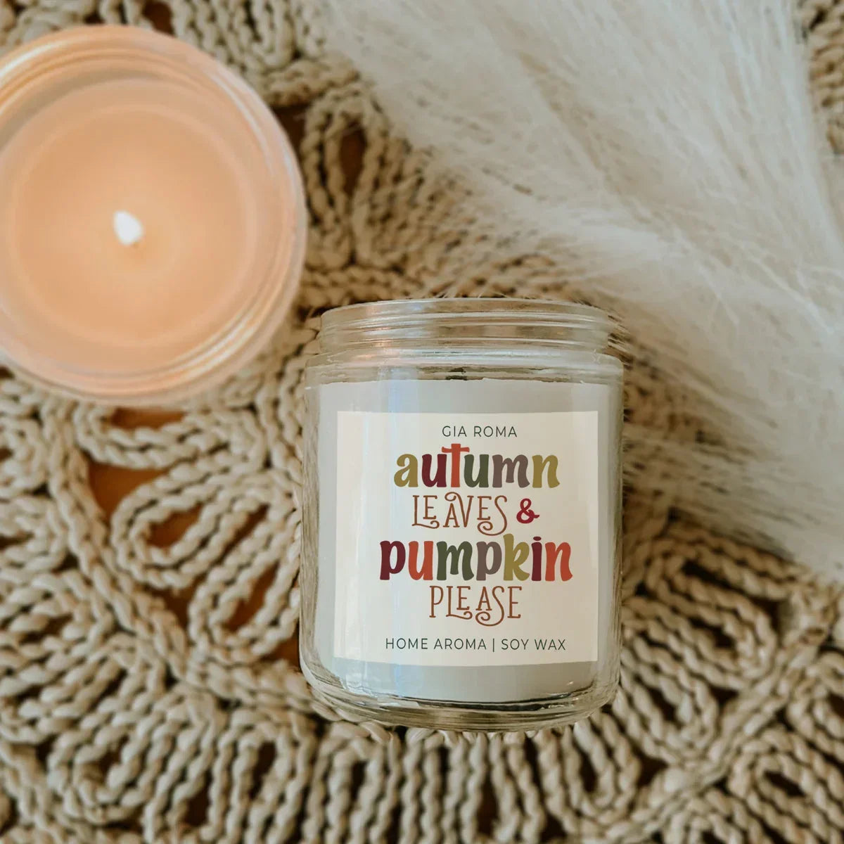 Toasted Pumpkin Candle Gia Roma