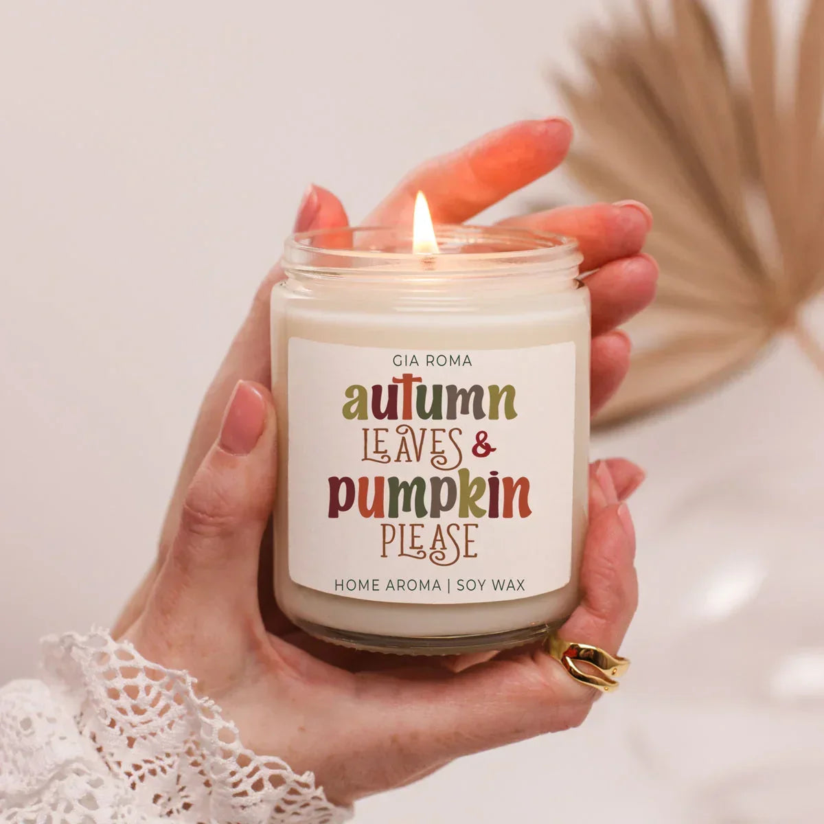 Toasted Pumpkin Candle Gia Roma