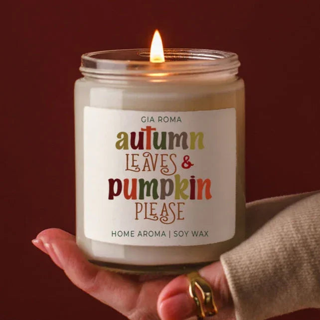 Toasted Pumpkin Candle Gia Roma
