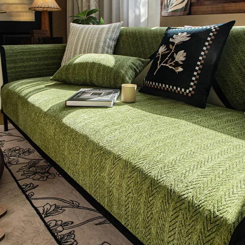 Topspet Green Couch Cover – Stylish Protection for Pet-Friendly Homes topspet