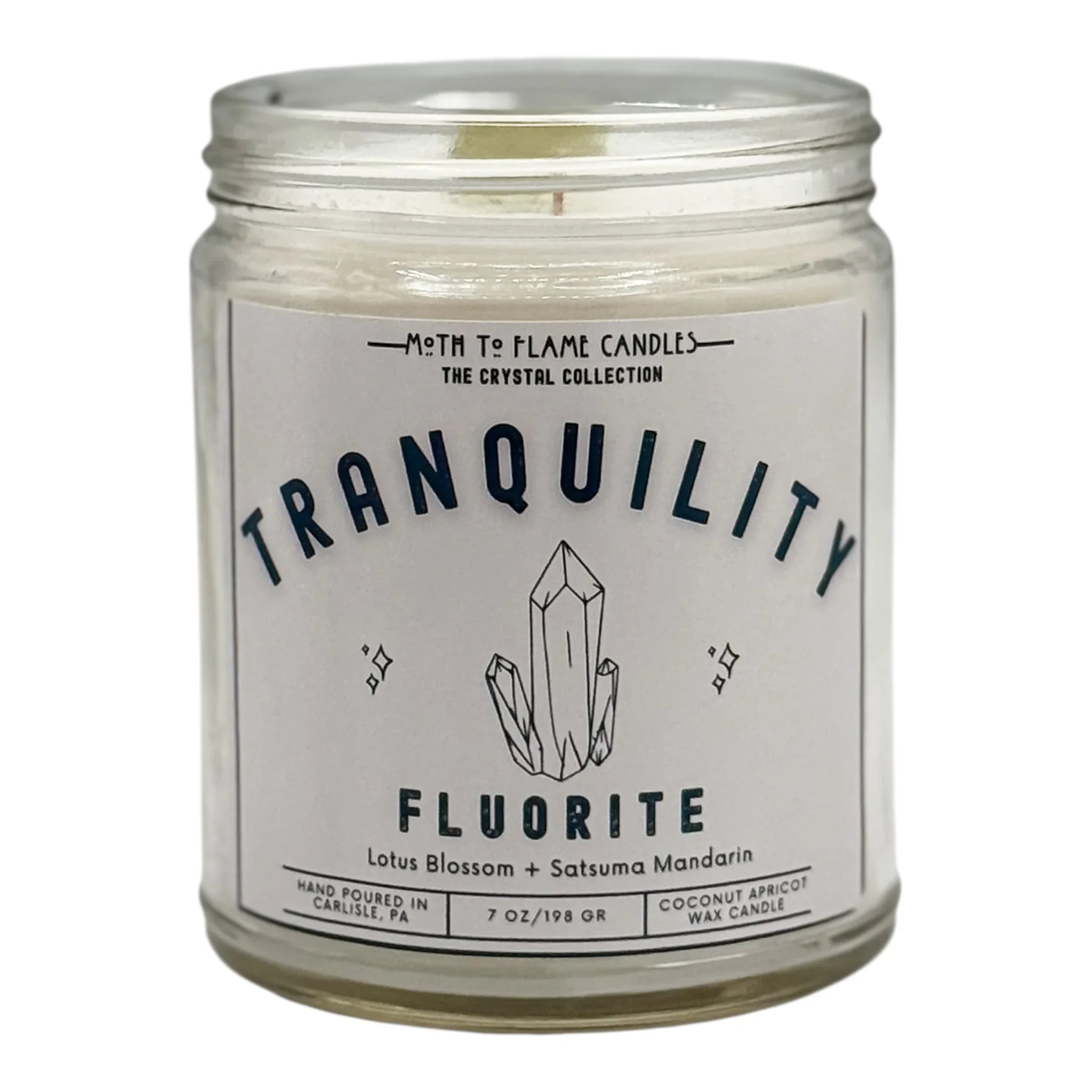 Tranquility – Oz Candle, side view - House Of Avana