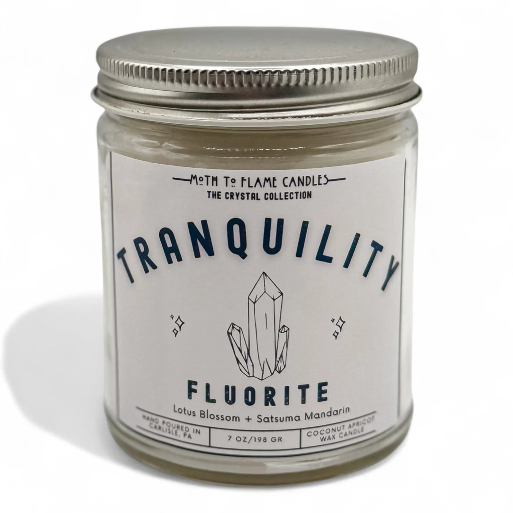 Tranquility – Oz Candle, front view - House Of Avana