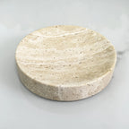 Tray - Pearl Marble Round, close-up view - House Of Avana