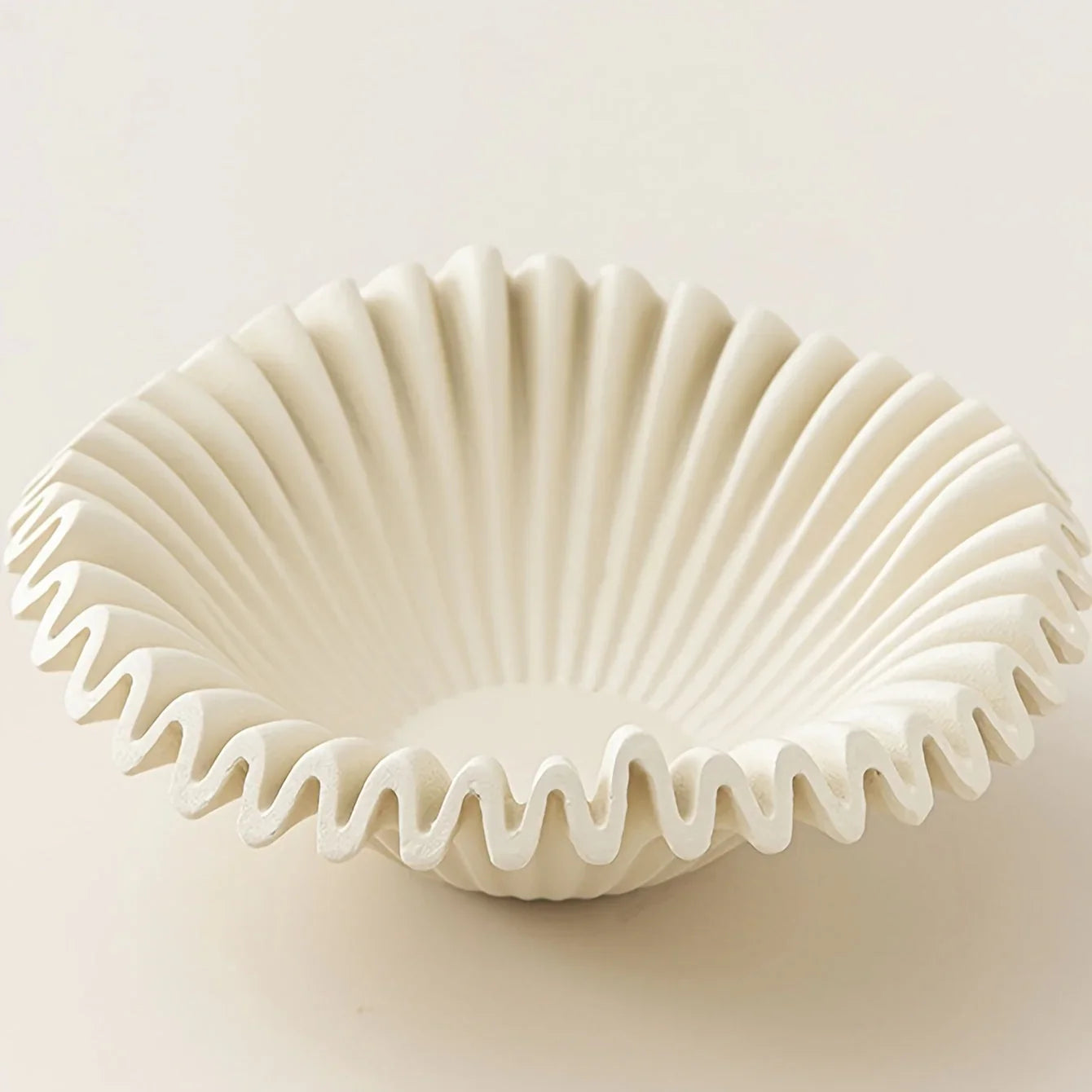 Black Glass 2-layer Tray with Wave Design, angled view - House Of Avana