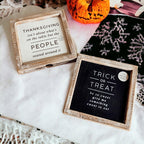 Trick + Thanksgiving | Double-Sided Gia Roma