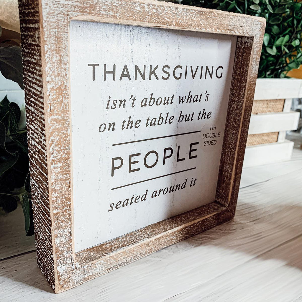 Trick + Thanksgiving | Double-Sided Gia Roma