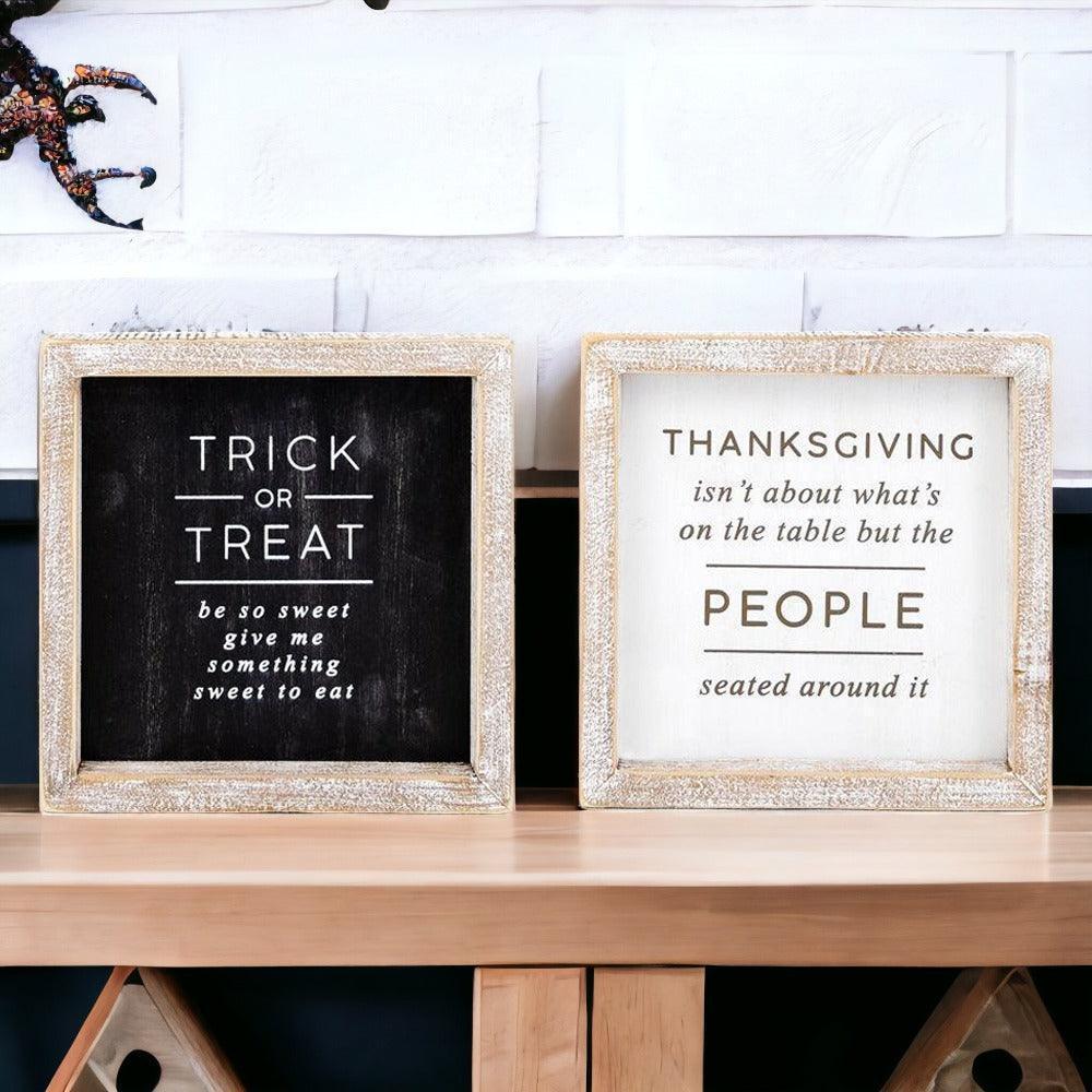 Trick + Thanksgiving | Double-Sided Gia Roma
