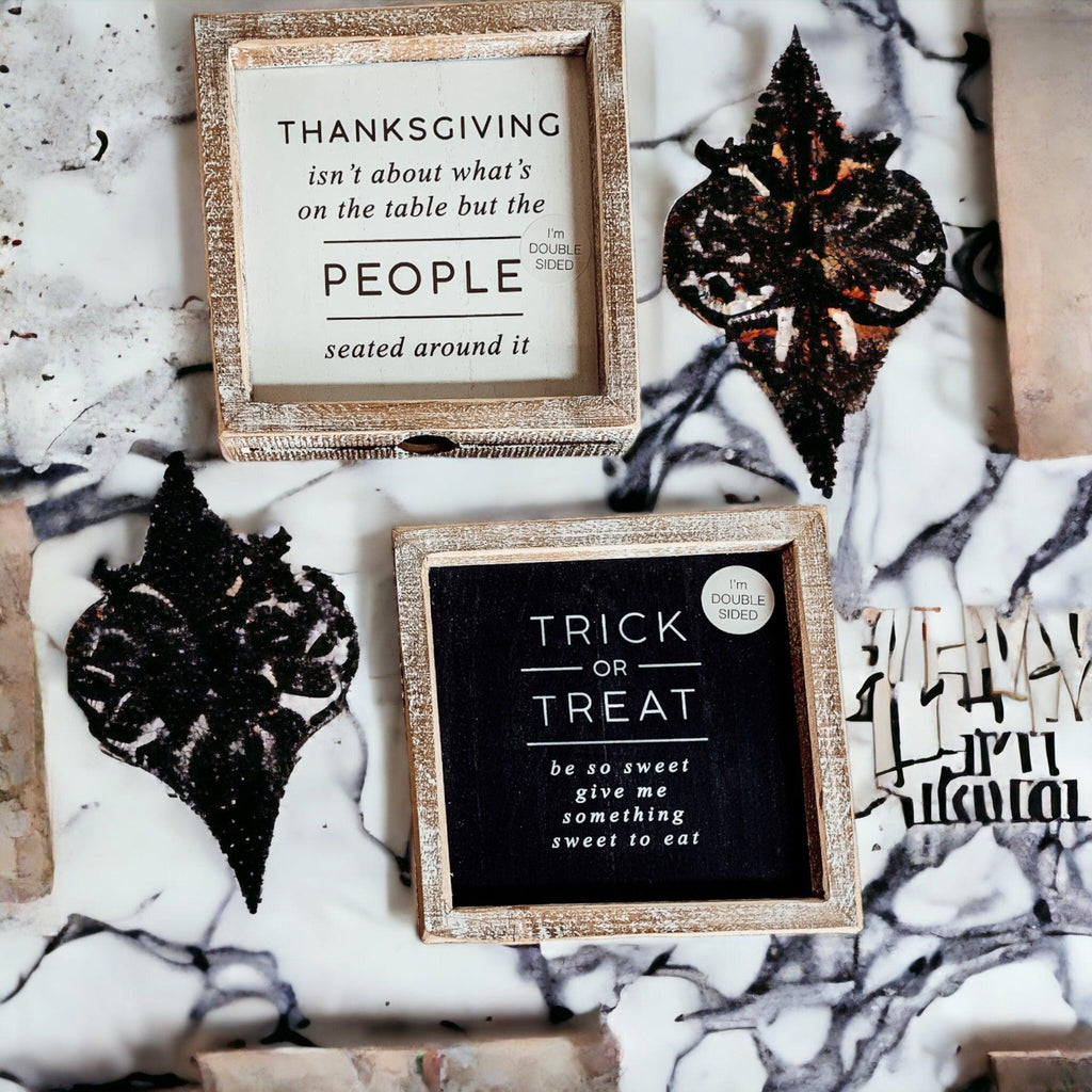 Trick + Thanksgiving | Double-Sided Gia Roma