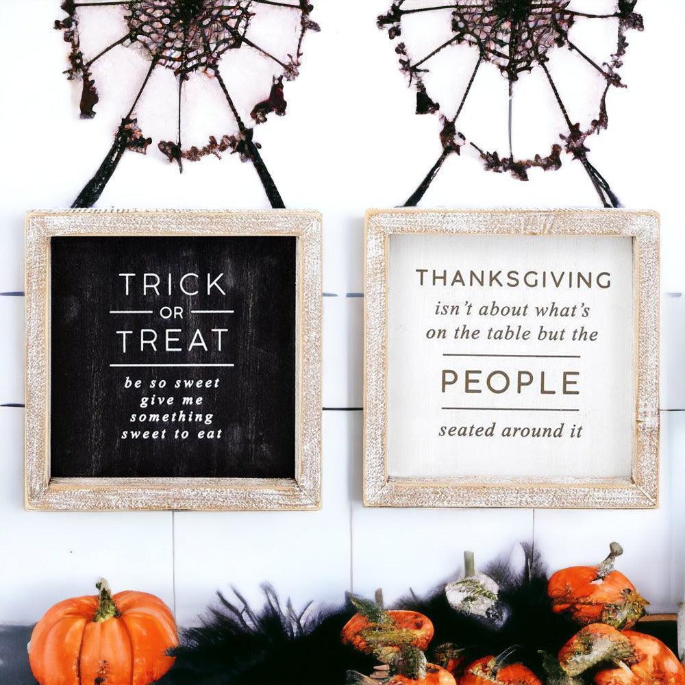 Trick + Thanksgiving | Double-Sided Gia Roma