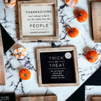 Trick + Thanksgiving | Double-Sided Gia Roma