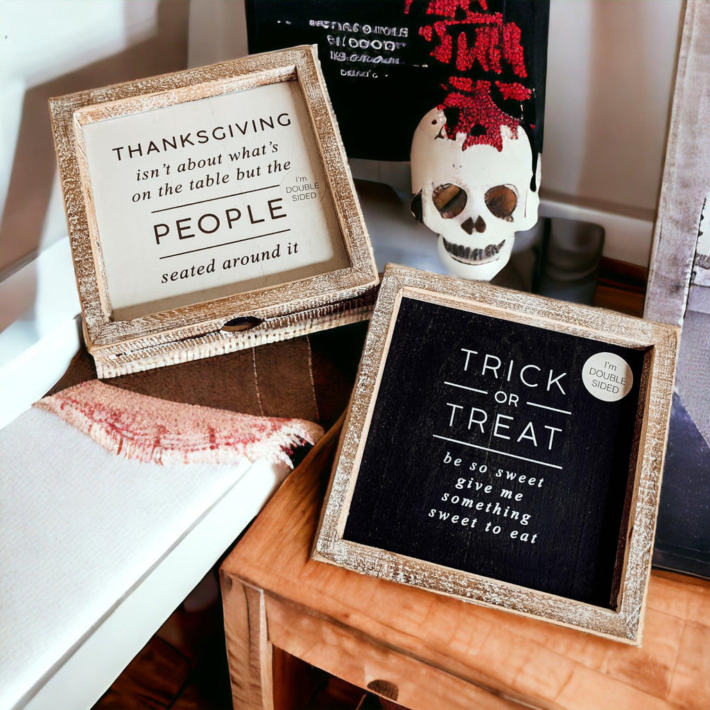 Trick + Thanksgiving | Double-Sided Gia Roma