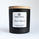 Nikki Duke Amour Tropicale 8 oz Premium Soy + Coconut Candle Nikki Duke