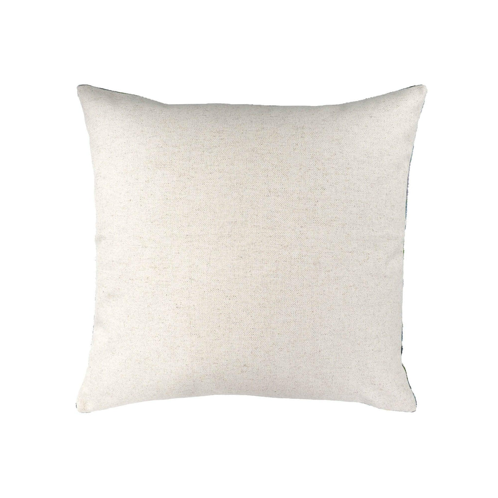 Tulips Silk Velvet Ikat Throw Pillow Cover X 20, detail shot - House Of Avana