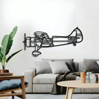 Upf-7 Metal Aircraft Wall Art - Ncp0606, detail shot - House Of Avana