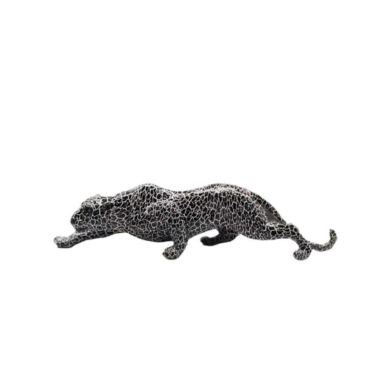Unique Modern Black & White Leopard Statue A - Black And White House Of Avana