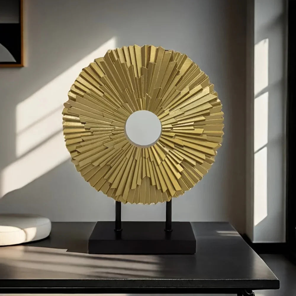Elegant Sunflower Tabletop Figurine - House Of Avana