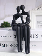 Modern Minimalist style Abstract Family Statue - House Of Avana