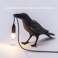 Unique Antique Gothic Crow USB Powered Desk Lamp House Of Avana