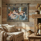 DaDa Bedding 'Her Ladies in Waiting' Spanish Party Classical French Rococo Woven Tapestry Wall Hanging - 36" x 50"