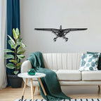 V77 Reliant Front Metal Aircraft Wall Art - Ncp0607, detail shot - House Of Avana