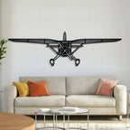 V77 Reliant Front Metal Aircraft Wall Art - Ncp0607, front view - House Of Avana