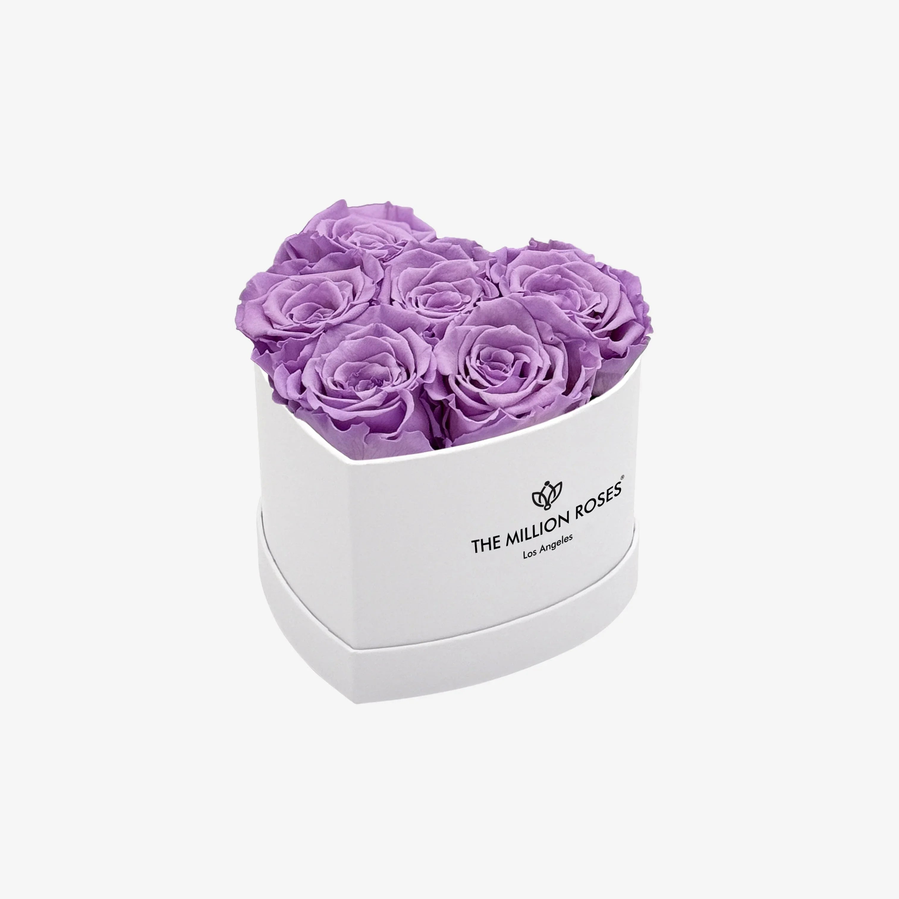 Baby Heart White Box | Lavender Roses - House of Avana