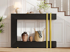 Valnase Modern 2-Tier Entry Entrance Table with Storage, Narrow Long Sofa Table Behind Couch.42.5 Inch L Console Table for Entyrway House Of Avana