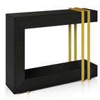 Valnase Modern 2-Tier Entry Entrance Table with Storage, Narrow Long Sofa Table Behind Couch.42.5 Inch L Console Table for Entyrway House Of Avana