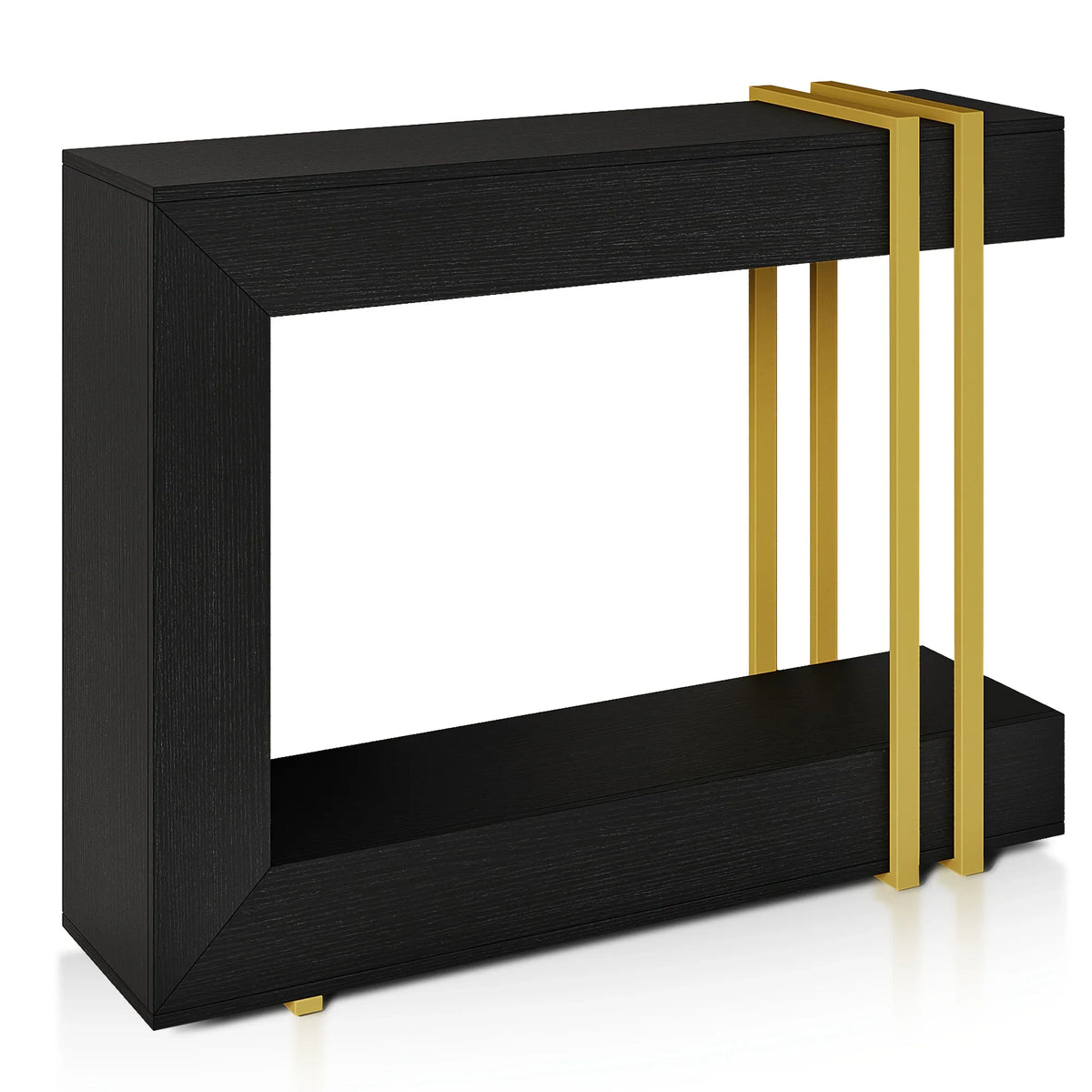 Valnase Modern 2-Tier Entry Entrance Table with Storage, Narrow Long Sofa Table Behind Couch.42.5 Inch L Console Table for Entyrway House Of Avana