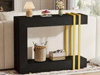 Valnase Modern 2-Tier Entry Entrance Table with Storage, Narrow Long Sofa Table Behind Couch.42.5 Inch L Console Table for Entyrway House Of Avana