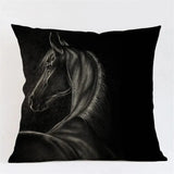 Decorative Horse Pattern Cushion Cover Pillowcase A House Of Avana