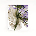 Ceramic 3d Printed Vase with Geometric Design - White, angled view - House Of Avana [[SKU:HOA-VAS-014]]