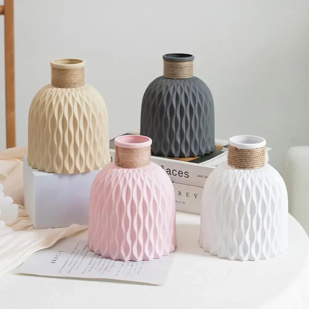 Vase - Decorative Ceramic White