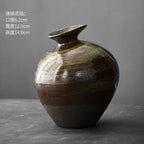 Vase - Decorative Terracotta Black, alternate view - House Of Avana