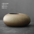 Vase - Decorative Terracotta Black, alternate view - House Of Avana
