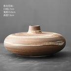 Vase - Decorative Terracotta Black, alternate view - House Of Avana